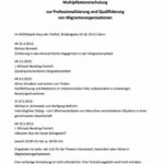Multiplikatorenschulung