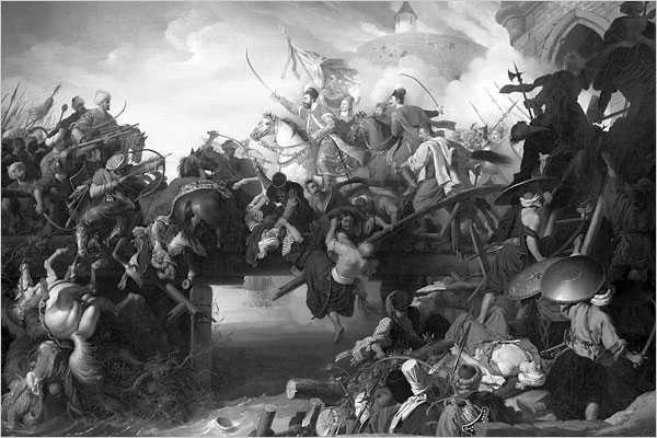 THE ENEMY AT THE GATE Empires in Collision By ERIC ORMSBY THE ENEMY AT THE GATE Habsburgs, Ottomans and the Battle for Europe By Andrew Wheatcroft Illustrated. 339 pp. Basic Books. $27.50 By 1683, Kara...