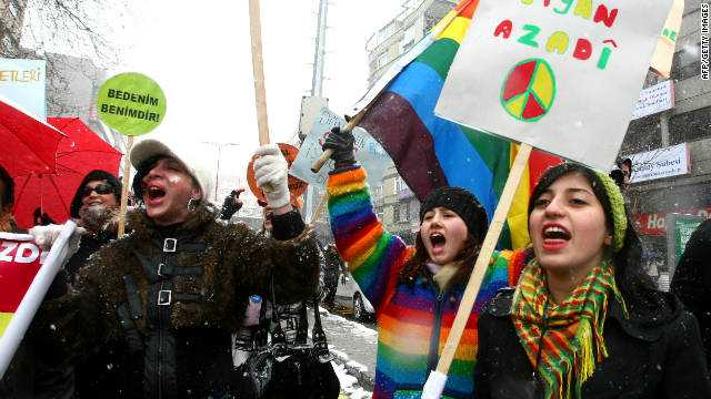 111004100636-turkish-international-women-s-day-story-top An International Women's Day protest in Ankara, Turkey, in March 2011