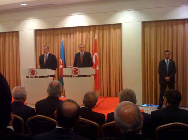 Izmir. Mais Alizadeh-APA. The first meeting of the Turkey-Azerbaijan High-Level Strategic Cooperation Council has taken place in Izmir, Turkey. Speaking at a press conference following the meeting, the Turkish Primer...