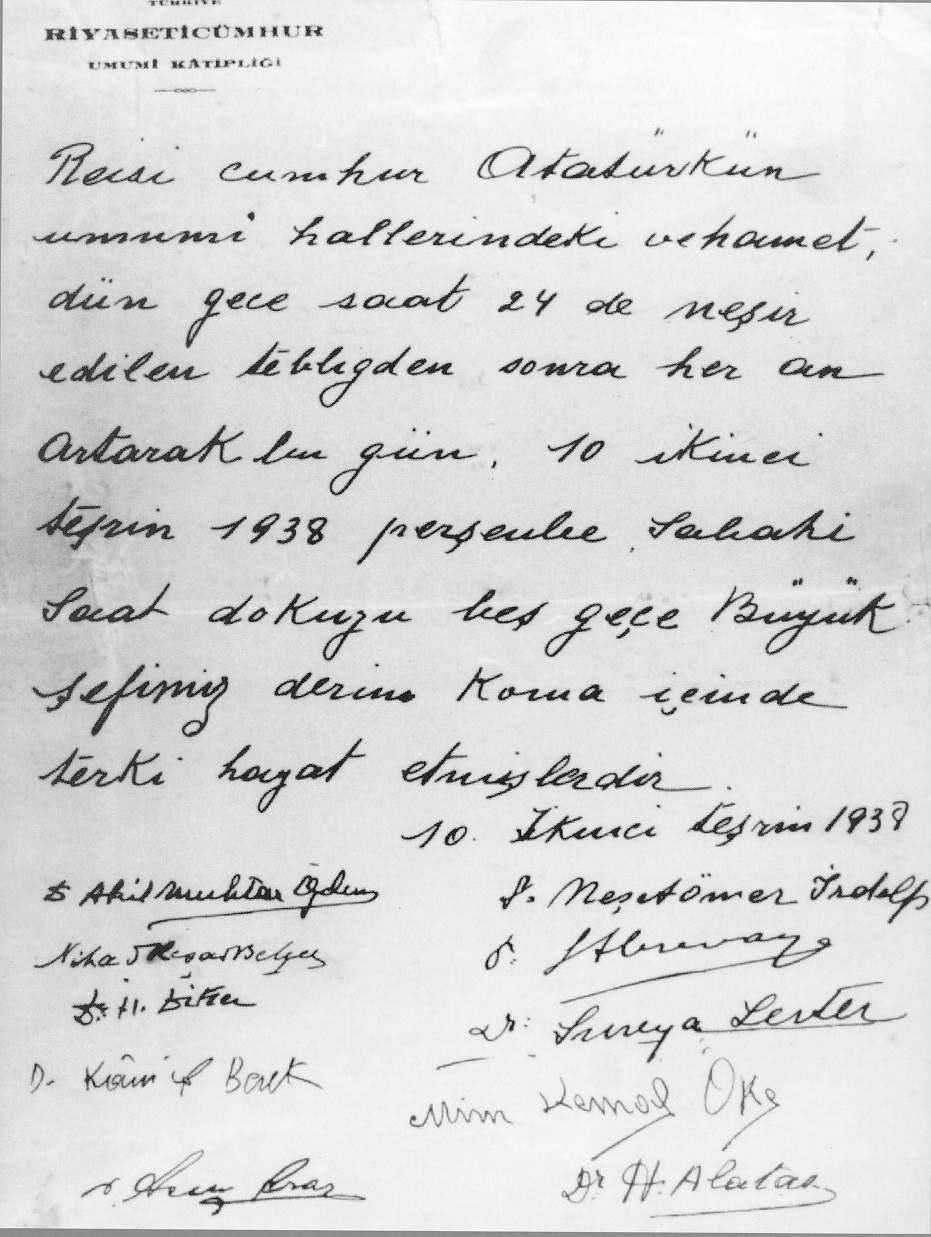 “10 Kasım 1938′den 23 Kasım 1938′e Tarihî Türkiye Gazeteleri” sergisi için tıklayın. Bugün, 10 Kasım…  Hani o büyük acının kaynağını söylememek için, “O Gün” diye seslediğimiz gün. Ata’mızı yâd ettiğimiz sayısız günlerden...