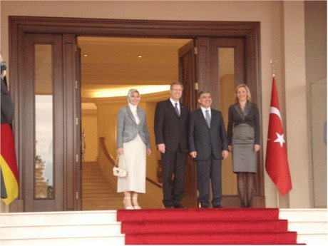 Bundespräsident Wulff im Atatürk-Mausoleum
