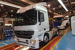 Mercedes startet Actros-Montage in der Türkei