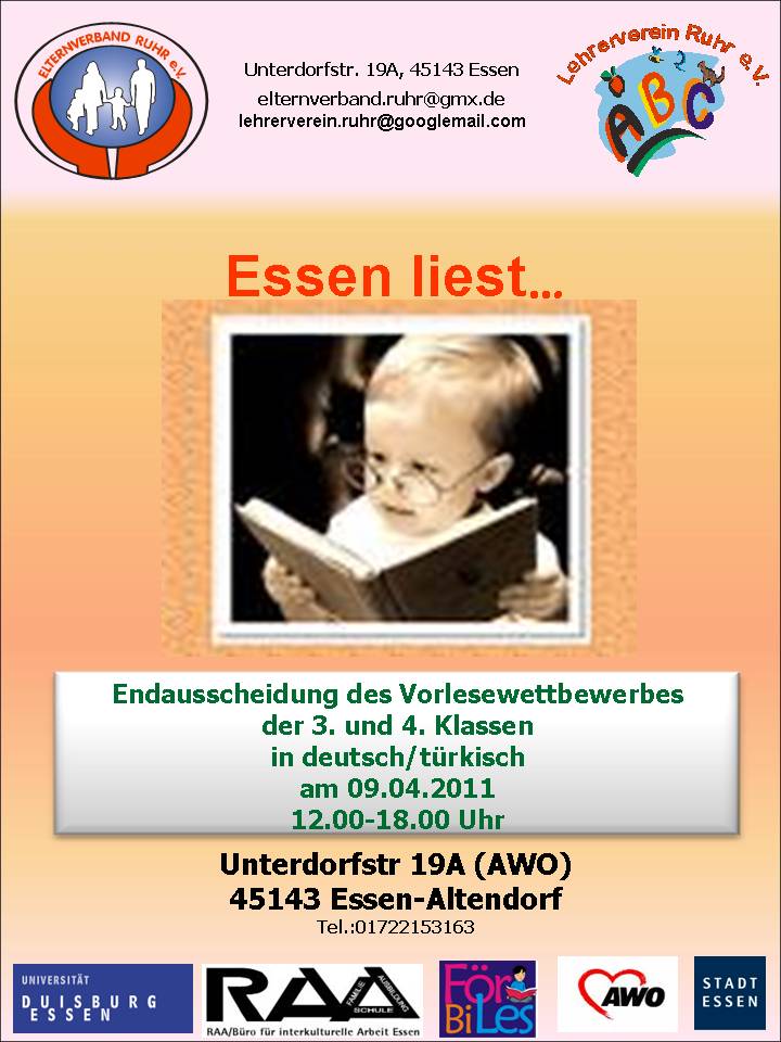 Bilinguales Lesewettbewerb (deutsch/türkisch)