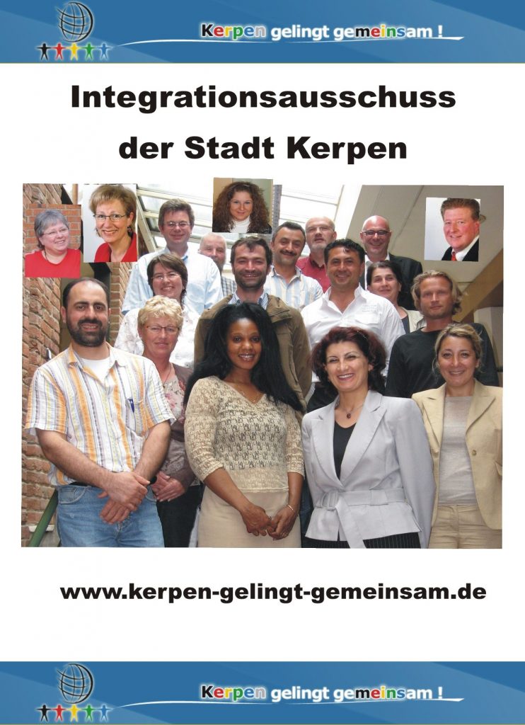 Kerpener Integrationsausschuss mit einem Stand auf dem Stadtfest 2.-3.7.2011