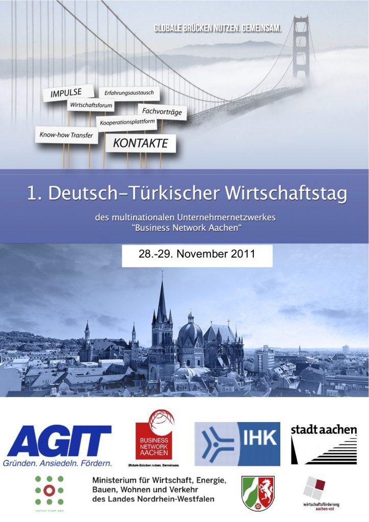 Einladung: 1. Deutsch-Türkischer Wirtschaftstag in Aachen