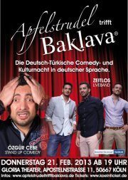 Apfelstrudel trifft Baklava @ Gloria Theater Köln 21.02.2013