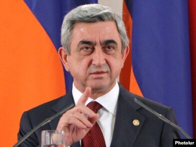Sarkisian Unrepentant About Turkey Deal After Diaspora Trip