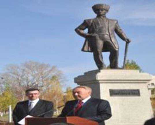 ATATURK MONUMENT OPENS IN KAZAKH CAPITAL