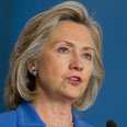 Clinton. Convened special meeting Photo: AFP
