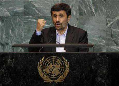 Ahmadinejad at UN