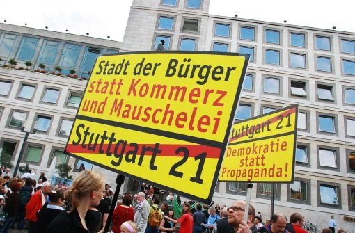 Stuttgart 21: Symbol for the “arrogance of power?”