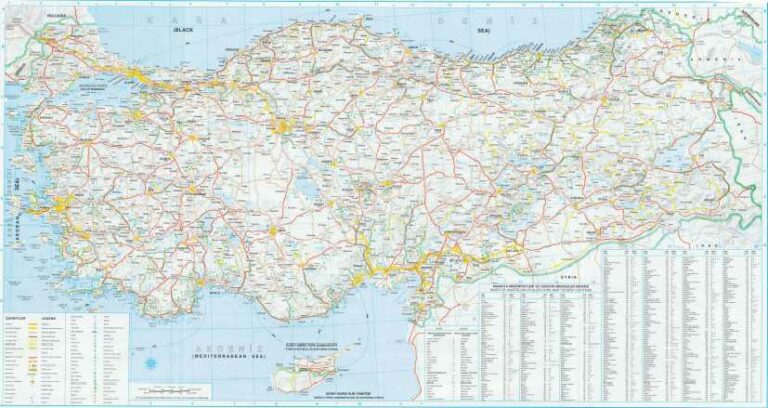 Map of Turkey - Turkish Forum English