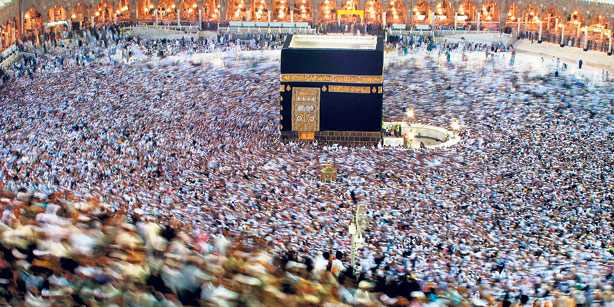 Millions of Muslims gather in Mecca for the hajj