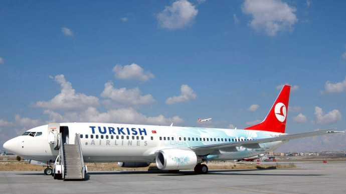 (Photo: REUTERS/Anatolian Anatolian) A Turkish Airlines Boeing 737-400