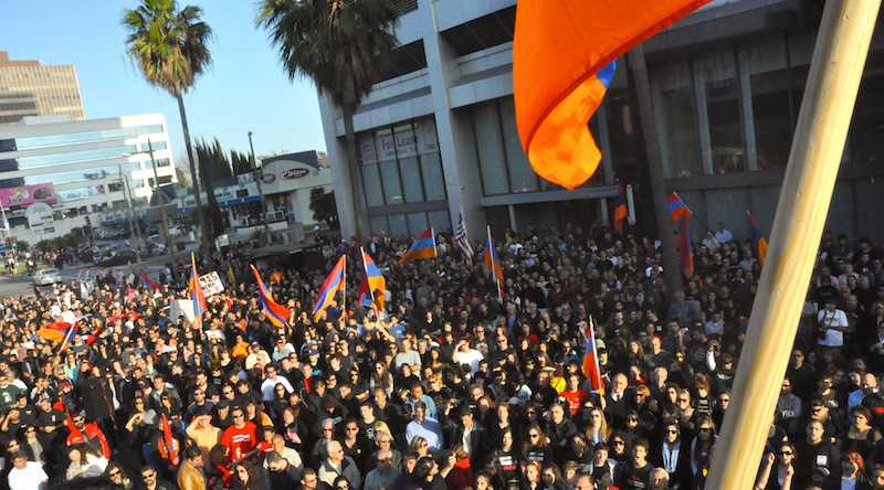 ermeni protestosu