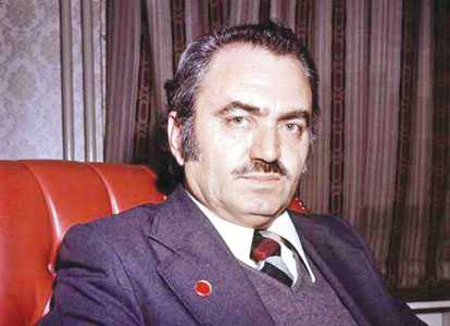 Union leader Kemal Türkler was murdered in front of his home in 1980. Hürriyet photo