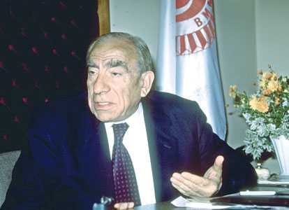 MHP founder Alparslan Türkeş was the most prominent figure of the nationalist movement in Turkey since the 1960s.