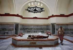 Reuters  Sweating it out: On hot marble at a Turkish hammamReuters  Sweating it out: On hot marble at a Turkish hammam
