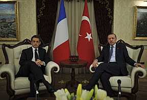 sarkozy-erdogan Reuters A ship passes through the Bosphorus to the Black Sea in Istanbul.