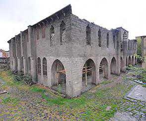 The Surp Dikranagerd Church before the restoration efforts