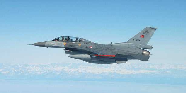 First F-16 produced in Turkey delivered to THK