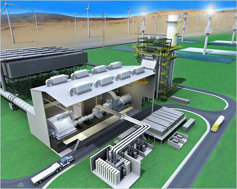 A Hybrid Power Plant Takes Shape in Turkey