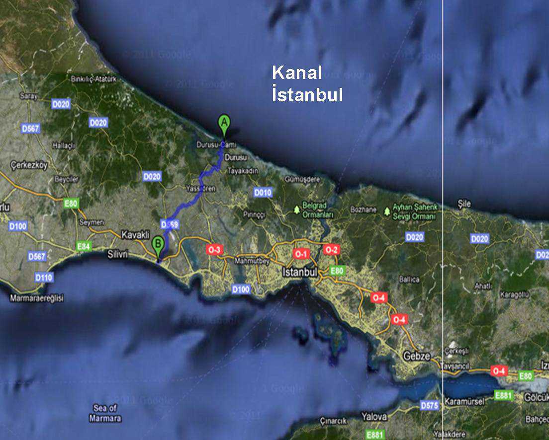 Turkey’s Erdogan Promotes Plan to Build Istanbul Canal