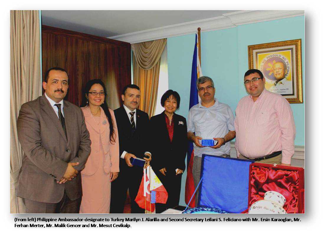 Phl Ambassador to Turkey Discusses Trade and Investment Promotion with Officials of the Association for Social and Economic Solidarity with Pacific Counties