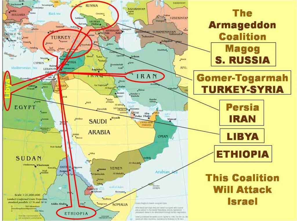 Armageddon Coalition Russia Iran Turkey Libya Ethiopia