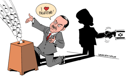 Latuff Erdogan Palestine