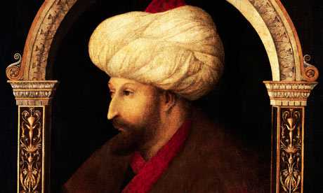Gentile Bellini's portrait of a young scribe at the court of Sultan Mehmed II evokes the world about which Orhan Pamuk writes in My Name Is Red. Photograph: Corbis