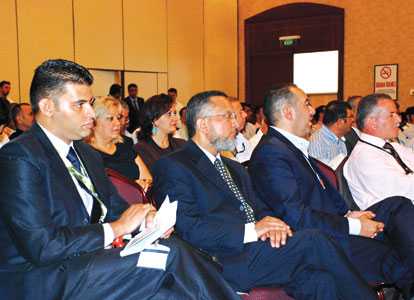 egyptians-in-turkey-for-new-business-ties-2011-09-19_l An Egyptian business delegation with of 41 members listens to local counterparts in southern Turkey. The trade volume between the parties reached $3.4 billion last year. AA photo