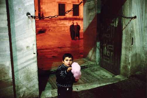 As Istanbul has mushroomed in modern times, the old elite have flowed out and a rougher, sturdier population has bustled in., Alex Webb / Magnum