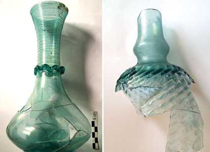 Marmaray dig reveals glasswork in Ottoman
