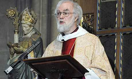 The archbishop of Canterbury