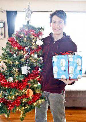 Turkish teen learns about Christmas