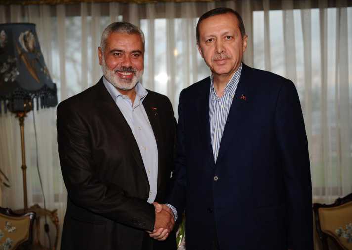 Erdogan to Haniyeh: Talks must include Hamas‎