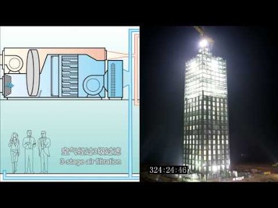 ***30-story building built in 15 days*** Construction time lapse *View Fullscreen*