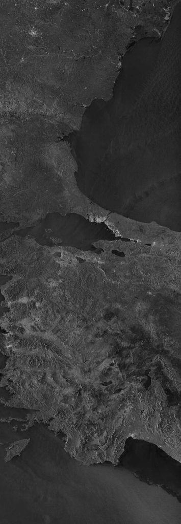 The Bosphorus, Istanbul and Mountainous Terrain of Turkey – February 21st, 2012