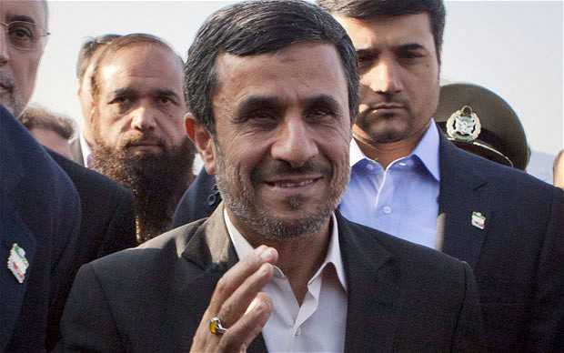 Iran's President Mahmoud Ahmadinejad  Photo: REUTERS