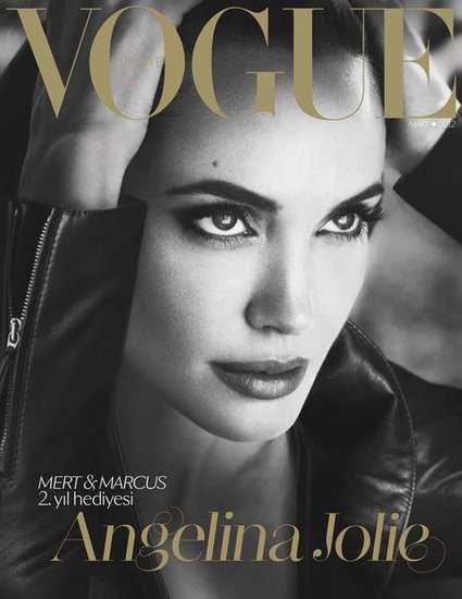 Angelina Jolie Vogue Turkey Cover