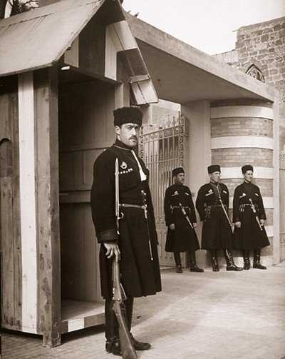 1940: Circassian guards at the home of collaborationist Gen. Maxime Weygand. (Margaret Bourke-White / Time & Life Pictures-Getty Images)
