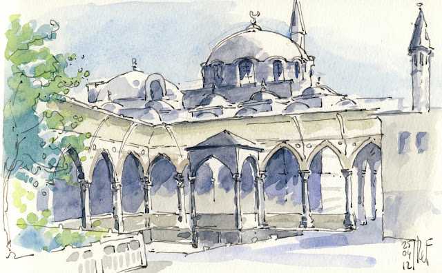rene fijten sketches: Topkapi in Istanbul
