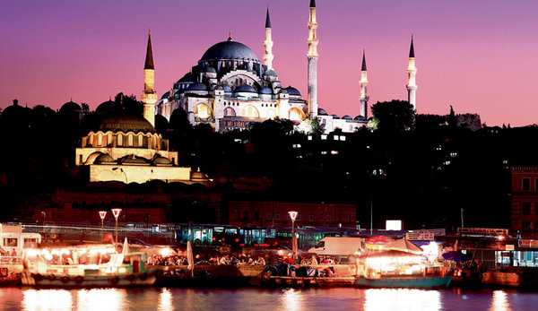 ANCIENT BEAUTY Sultan Ahmed Mosque at night PHOTOGRAPH: THINKSTOCK