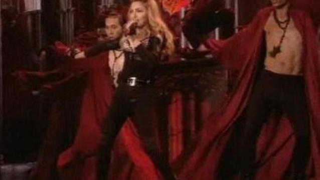 Madonna performs in Istanbul