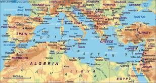 Big military forces gather around the Mediterranean