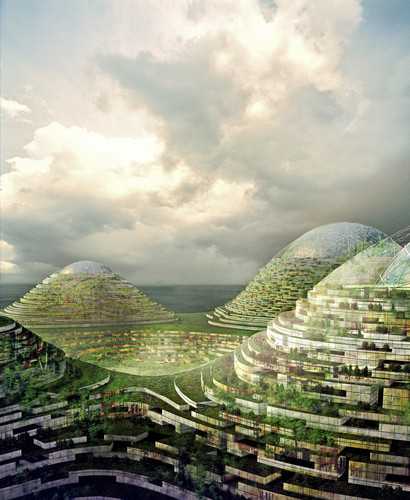 Envisioning The City Of The Future As A Man-Made Island