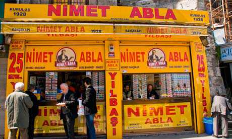 Istanbul’s luckiest lottery kiosk feeds Turkish appetite for numbers game