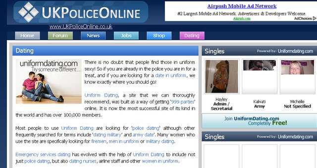 Anonymous deface UK Police forum and Dating Portal